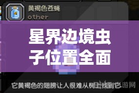 星界邊境蟲子位置全面解析及資源管理高效利用技巧探討