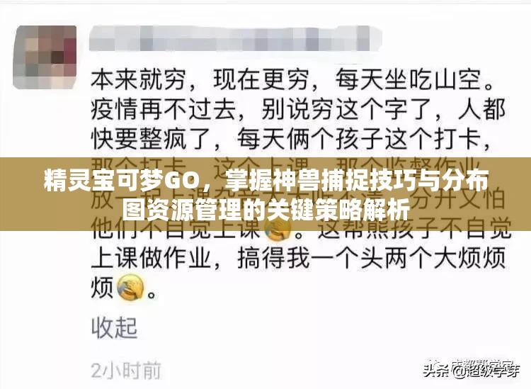 精靈寶可夢GO，掌握神獸捕捉技巧與分布圖資源管理的關(guān)鍵策略解析