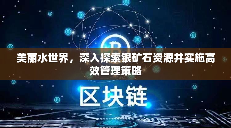 美麗水世界，深入探索銀礦石資源并實施高效管理策略