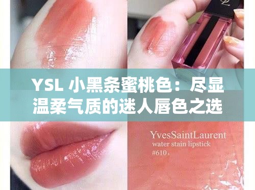 YSL 小黑條蜜桃色：盡顯溫柔氣質(zhì)的迷人唇色之選