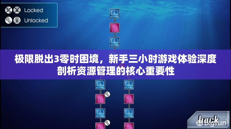 極限脫出3零時困境，新手三小時游戲體驗深度剖析資源管理的核心重要性