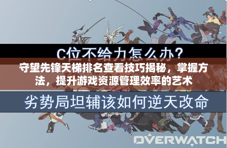 守望先鋒天梯排名查看技巧揭秘，掌握方法，提升游戲資源管理效率的藝術(shù)