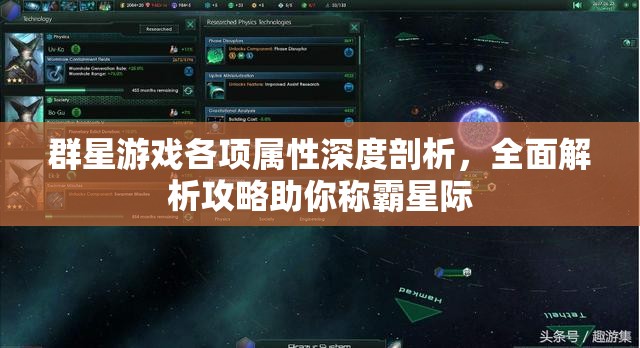 群星游戲各項(xiàng)屬性深度剖析，全面解析攻略助你稱霸星際