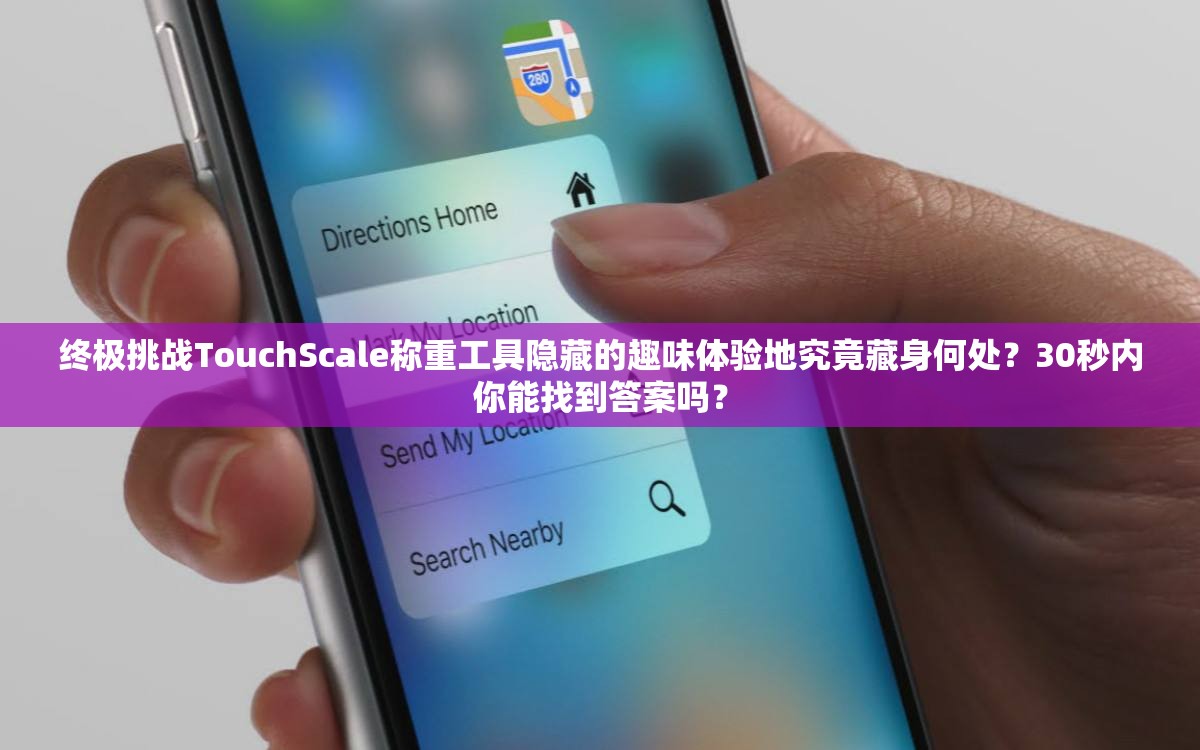 終極挑戰(zhàn)TouchScale稱(chēng)重工具隱藏的趣味體驗(yàn)地究竟藏身何處？30秒內(nèi)你能找到答案嗎？